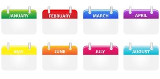 Jak wydrukować kartkę z kalendarza?